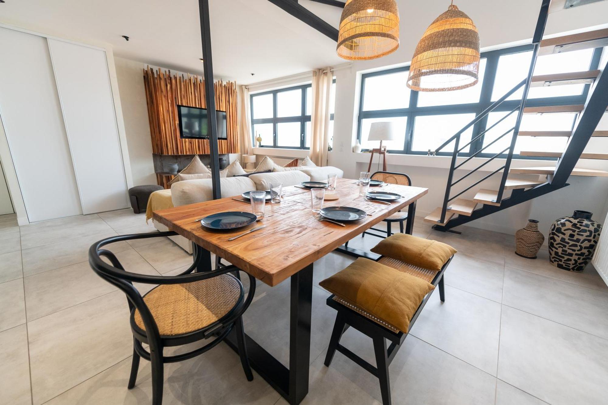 Kasa Madura - Duplex Au Calme Tout Equipe سانت إتيان المظهر الخارجي الصورة